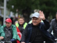 Büyükşehir’in 11. Yeşilay Bisiklet Turu’na yoğun ilgi