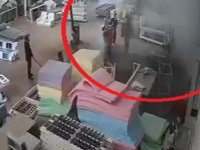 Mobilya fabrikasında çıkan yangını firma sahibi ve çalışanları söndürdü