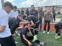 Konya'da amatör lig maçı sonunda saha içinde gerginlik yaşandı: 2 yaralı