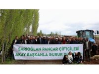 SARIOĞLAN KARARINI VERDİ PANCAR ÇİFTÇİLERİ DURMAK YOK HÜSEYİN AKAY BAŞKANLA YOLA DEVAM