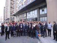 BAŞKAN NAVRUZ'U AKAR, BÜYÜKKILIÇ VE OKANDAN ZİYARET ETTİ