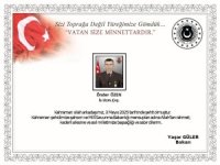 Irak'ın kuzeyindeki Pençe- Operasyon bölgesinde mayına basan uzman çavuş şehit oldu