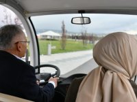 Büyükkılıç,Kadın Konuklarını Gezdirdi