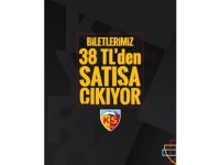 Onvo Antalyaspor maçının biletleri 38 TL'den satışa çıkıyor!