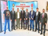 DOĞAN HAVUR'DAN HİZMET-İŞ SENDİKASINA ZİYARET