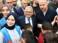 BAŞKAN BÜYÜKKILIÇ, TÜGVA ORTAOKUL YAZ OKULU TANITIM PROGRAMI’NA KATILDI