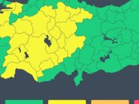 28 ilde sağanak ve fırtına nedeniyle 'sarı uyarı'