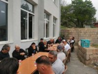 Kemer köyünde yağmur duası yapıldı