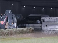 Kayseri'de sağanak; alt geçitler su doldu