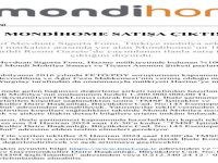 Mondi Home satışa çıktı muhammen bedeli Bir milyar iki yüz milyon
