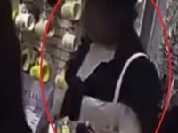 Kayseri'de takı dükkanında hırsızlık kamerada