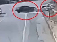 Kayseri'de 2 kişinin öldüğü kaza kamerada