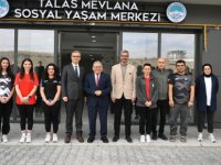Büyükşehir'in Talas Mevlana Sosyal Yaşam Merkezi Hizmete Açılıyor