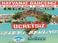 "Hayvanat Bahçemiz Kurban Bayramı'nda Ücretsiz Olacak"