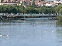 Avanos'ta Tahtalı Köprü'nün denge demiri kırıldı