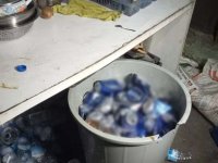 Kayseri'de 40 litre alkol, 93 şişe sahte içki ele geçirildi