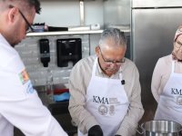 Büyükkılıç, sosyal medya fenomenleri ile Mutfak Sanatları Merkezi Atölyelerini anlattı