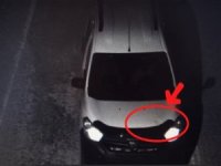 Çelik kasa hırsızları, aracın kaputundaki göçük sayesinde yakalandı