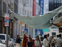 Esnaftan sıcak havaya karşı tenteli çözüm
