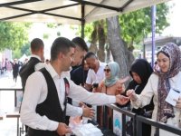 Kayseri’de 5 bin kişilik aşure dağıtıldı