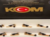 Kayseri’de silah ticaretine 2 gözaltı