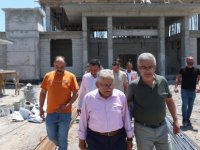 Büyükkılıç, Belediye-Hayırsever İş Birliği Örneği Muhittin Birdal Camii Çalışmalarını İnceledi