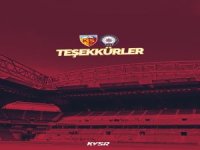 Kayserispor'dan açıklama geldi