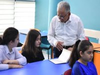 Başkan Büyükkılıç, yaz okundaki öğrencilerle buluştu