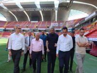 Kayserispor'un iç saha maçlarını oynadığı stadyum yeni sezona hazır