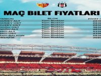 Kayserispor-Beşiktaş maçının bilet fiyatları belli oldu