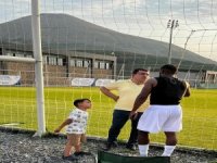 BAŞKAN NURETTİN AÇIKALIN, KAYSERİSPOR'DAN AYRILAN NAZON İLE GÖRÜŞTÜ