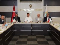 JEOTERMAL SERA OSB TOPLANTISI KTB EV SAHİPLİĞİNDE VALİ ÇİÇEK'İN KATILIMIYLA GERÇEKLEŞTİRİLDİ