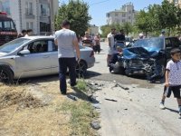 Kayseri’de iki otomobil çarpıştı: 5 yaralı