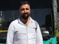 Sıcaktan bunalan yolcuların şikayeti üzerine otobüsüne klima taktırdı