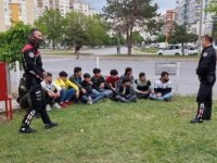 Kayseri'de 11 kaçak göçmen Yunus Timleri’ne yakalandı