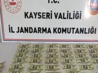 Kayseri’de sahte 4 bin 200 dolar ele geçirildi
