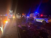 Kayseri'de yolcu otobüsü Niğde kara yolunda refüjdeki ağaçlara çarptı: 1 ölü, 13 yaralı