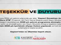 KAYSERİ KOCASİNAN JEOTERMAL KAYNAKLI SERA OTB PROJESİ 2025 YATIRIM PROGRAMINA ALINDI
