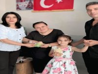 8 yaşındaki Nida Nur, bulduğu 1700 avro olan cüzdanı sahibine teslim etti
