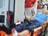 Kayınpederini pompalı tüfekle ayağından vurdu