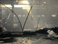 Tekstil fabrikasındaki yangın, 15 saat sonra kontrol altına alındı
