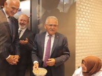 Büyükkılıç, Bakan Ersoy'a Mutfak Sanatları Merkezi'ni Tanıttı