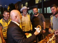 Başkan Çolakbayrakdar,işi tatlıya bağladı