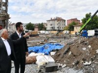 Başkan Büyükkılıç'tan Sahabiye 2'nci etap çalışmalarına inceleme