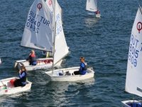 Optimist Yelken Yarışları’nın 3’üncü ayağı, Yamula Barajı’nda Başladı