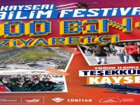 BAŞKAN BÜYÜKKILIÇ’TAN “BİLİM FESTİVALİ” TEŞEKKÜRÜ