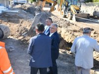 Büyükkılıç, Yemliha'daki 15 Milyon TL'lik KASKİ Yatırım Çalışmalarını İnceledi