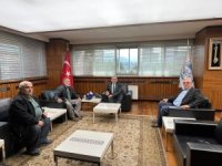 Yemiha İş İnsanları ve Platform Başkanı Mustafa Duru, Büyükkılıç'ı makamında ziyaret etti