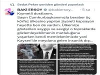 Sedat Peker'den Baki Ersoy paylaşımı