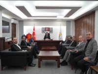 Sarraflar Başkan Adayı Refik Karakuzay Ak Parti il Başkanlığını ziyaret etti